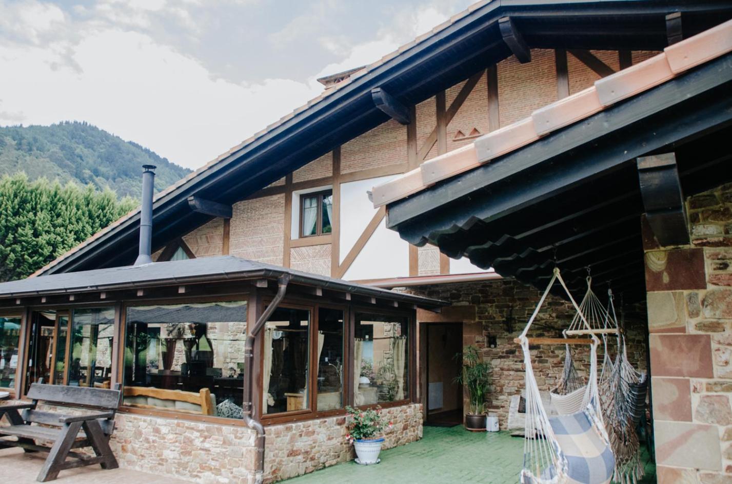 Lezamakoetxe Casa de hóspedes Sopuerta Exterior foto